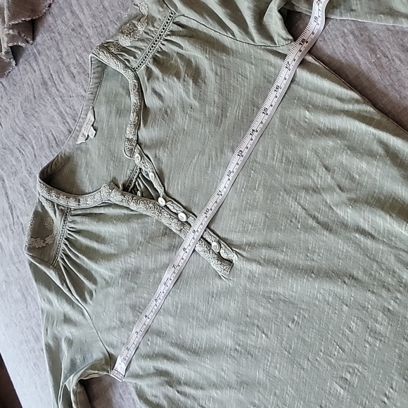 Lucky Brand Button Front Pullover Top - Picture 13 of 13